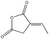 ethylidenesuccinic anhydride 구조식 이미지