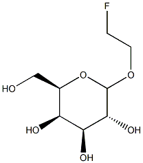 2-fluoroethyl galactopyranoside 구조식 이미지