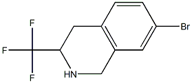 3-trifluoromethyl-7-bromo-1,2,3,4-tetrahydroisoquinoline 구조식 이미지