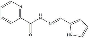 pyrrole-2-carboxaldehyde 2-picolinoylhydrazone 구조식 이미지