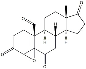 4,5-epoxyandrosta-3,6,17,19-tetraone Structure