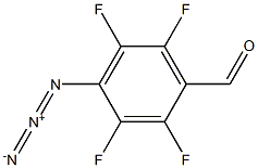 p-azidotetrafluorobenzaldehyde 구조식 이미지