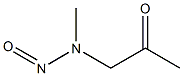 methyl-2-oxopropylnitrosamine 구조식 이미지