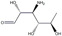 3-amino-3,6-dideoxygalactose 구조식 이미지