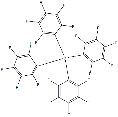 tetrakis(pentafluorophenyl)borate 구조식 이미지