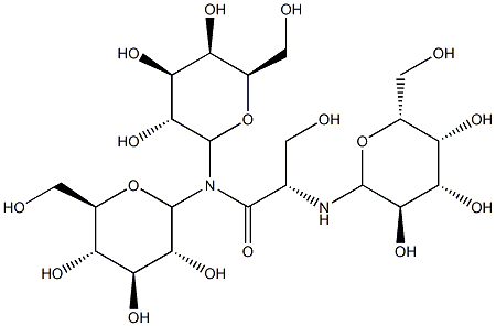 digalactosylglucosylceramide Structure
