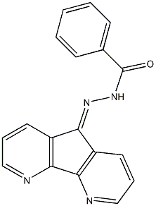 4,5-diazafluoren-9-one benzoylhydrazone Structure