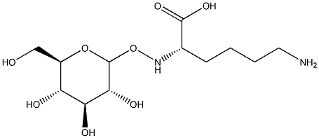 hydroxylysine glycoside 구조식 이미지