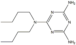 dibutylmelamine 구조식 이미지