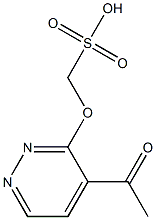 Acetylsulfamethoxypyridazine 구조식 이미지