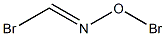 DIBROMOFORMALDEHYDEOXIME Structure