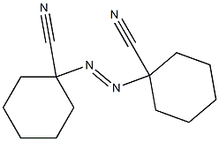 AZODICYCLOHEXANECARBONITRILE 구조식 이미지