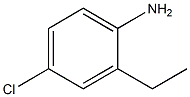 ANILINE,4-CHLORO-2-ETHYL- Structure