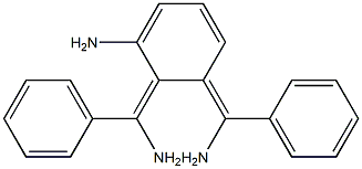 AMINO-DI(AMINOPHENYLMETHYLENE)-BENZENE Structure