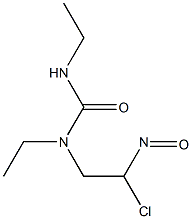 N-NITROSOCHLOROETHYLDIETHYLUREA Structure