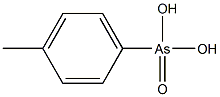 PARA-METHYL-PHENYL-ARSONICACID Structure