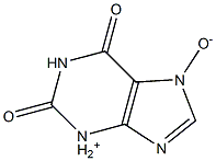 XANTHINE7-N-OXIDE 구조식 이미지