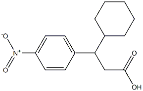 PARA-NITROPHENYLBETA-CYCLOHEXYLPROPIONATE Structure