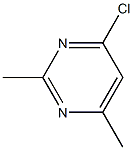 2S-METHYL-4-CHLORO-6-METHYLPYRIMIDINE Structure