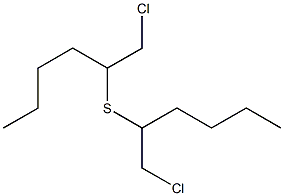 BUTYL-BETA-CHLORETHYLSULPHIDE 구조식 이미지