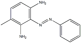 2,6-DIAMINO-3-METHYLAZOBENZENE 구조식 이미지