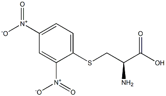 CYSTEINE,S-(2,4-DINITROPHENYL)- 구조식 이미지