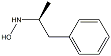 S(+)-N-HYDROXY-1-PHENYL-2-PROPANAMINE Structure