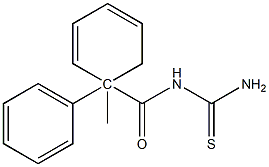 1-METHYL-1-PHENYLBENZOYLTHIOUREA 구조식 이미지