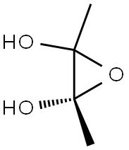 S,S-BUTADIENEDIOLEPOXIDE 구조식 이미지