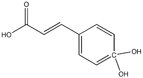 4-HYDROXY-COUMARICACID 구조식 이미지