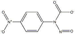 N-NITROSO-4-NITROPHENYLCARBAMATE Structure