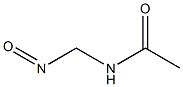 NITROSO-METHYLACETAMIDE Structure