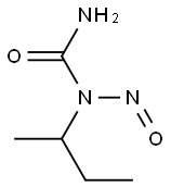 N-NITROSO-SEC-BUTYLUREA 구조식 이미지