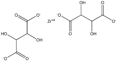 ZIRCONIUMTARTRATE Structure