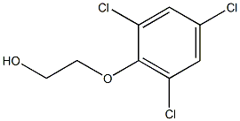 2,4,6-TRICHLOROPHENOXYETHANOL Structure
