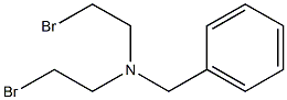 DI(2-BROMOETHYL)BENZYLAMINE 구조식 이미지