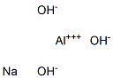 SODIUMALUMINIUMHYDROXIDE 구조식 이미지