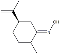 (5R)-5-ISOPROPENYL-2-METHYL-2-CYCLOHEXENE-1-ONEOXIME Structure