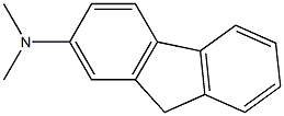 FLUOREN-2-AMINE,N,N-DIMETHYL- Structure