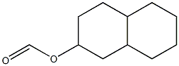 2-NAPHTHOL,DECAHYDRO-,FORMATE 구조식 이미지