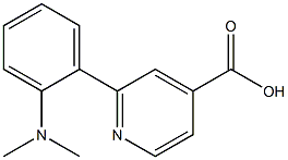 2-(2-Dimethylaminophenyl)-isonicotinic acid Structure