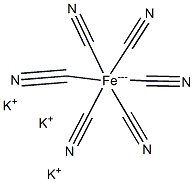 Potassium ferricyanide 구조식 이미지