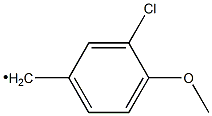 (3-Chloro-4-methoxyphenyl)methyl- Structure