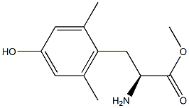 (S)-2,6-Dimethyltyrosine methyl ester 구조식 이미지