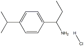 1-(4-Isopropyl-phenyl)-propylamine hydrochloride Structure
