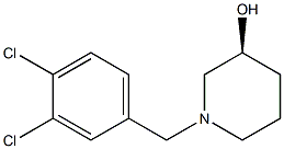 (3S)-1-(3,4-dichlorobenzyl)piperidin-3-ol 구조식 이미지