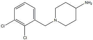 1-(2,3-dichlorobenzyl)piperidin-4-amine Structure