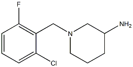 1-(2-chloro-6-fluorobenzyl)piperidin-3-amine Structure