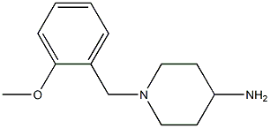 1-(2-methoxybenzyl)piperidin-4-amine 구조식 이미지