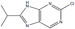 2-chloro-8-(1-methylethyl)-9H-purine Structure